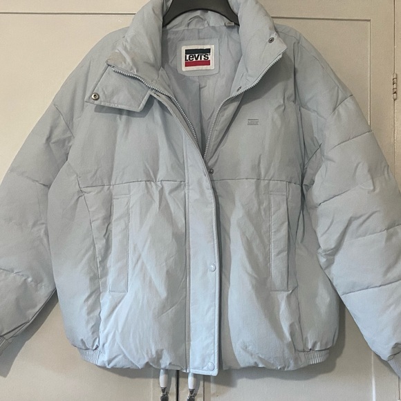 Women’s Levi’s Air Blue Puffer Jacket - Picture 5 of 10